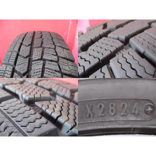 DUNLOP 限定1台 パッソ ヴィッツ 中古ホイール中古タイヤ4本