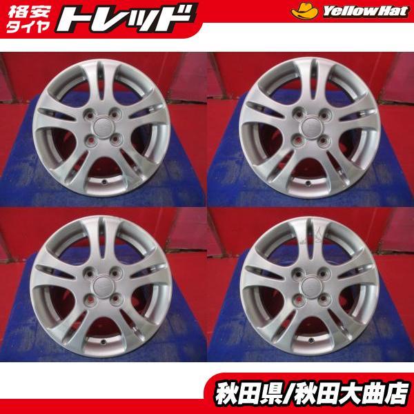 限定1台 ウェイク ミラ ムーヴ 中古ホイール4本セット ダイハツ純正 14