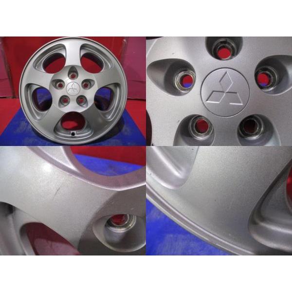 三菱 パジェロ イオ 純正16インチ ホイール＆YOKOHAMAタイヤ4本セット 限定1台 パジェロイオ 中古ホイール4本セット 三菱 パジェロイオ純正