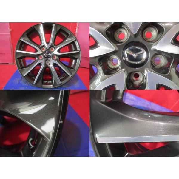①【4本44,000円】送料込 マツダ純正 ホイールセット 215/50R18 限定1台 CX-30 MX-30 アクセラ 中古ホイール4本セット マツダ CX-3純正