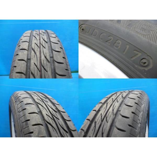中古 夏 タイヤ ホイール 4本 セット ブリヂストン ネクストリー 155 