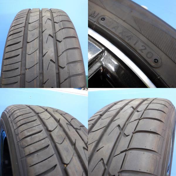 中古 夏タイヤ ホイール 4本 TOYO 215/55R17 17インチ ライツレー エスティマ ジューク MAZDA3ファストバック デリカD5  カムリ クラウン