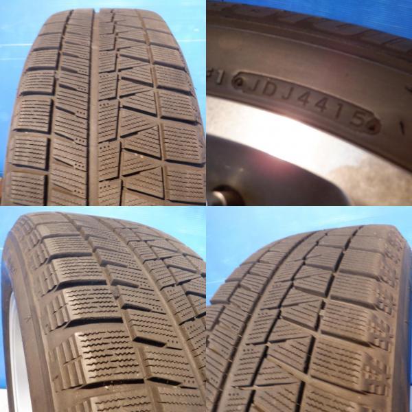 中古 冬タイヤ ホイール 4本セットブリヂストン ブリザック REVO GZ 215/60R16 ERZ 16インチ ザ・ビートル 輸入車 外車 外国車｜tire-shop-tread｜07