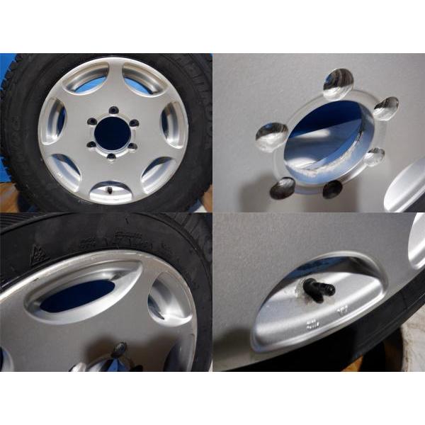 中古ホイール新品スタッドレス4本セット マナレイ 15x6.5J+35 6H139.7 +ナンカン winter RW06 195/80R15 ハイエース｜tire-shop-tread｜04