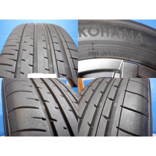 中古セット GRASS 16x6.5J+53 5H114.3 + ヨコハマ ブルーアースTX 3本+ ヨコハマ プラクティバ 1本 215/60R16 オデッセイ ヴェゼル 等｜tire-shop-tread｜08