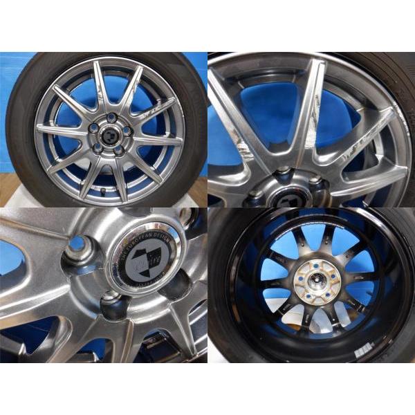 処分価格 中古タイヤホイールセット 夏 15x6J+45 5H100 + ヨコハマ ADVAN dB (1本)・ダンロップ EC204（3本）185/60R15 シエンタ｜tire-shop-tread｜03