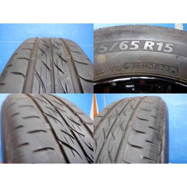 BRIDGESTONE 新品ホイール 中古タイヤ4本セット SEIN EK 15x5.5J BRIDGESTONE 新品ホイール 中古タイヤ4本セット SEIN EK 15x5.5J
