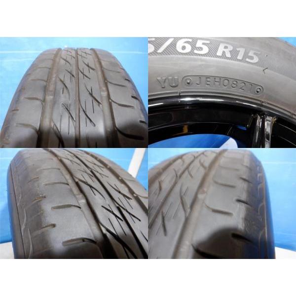BRIDGESTONE 新品ホイール 中古タイヤ4本セット SEIN EK 15x5.5J BRIDGESTONE 新品ホイール 中古タイヤ4本セット SEIN EK 15x5.5J