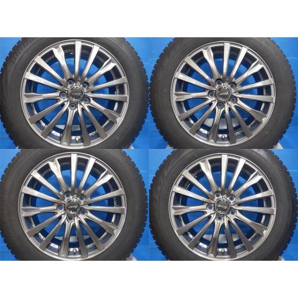 BRIDGESTONE 4本 中古 スタッドレスタイヤ 215/601R17 アルミ BRIDGESTONE 4本 中古 スタッドレスタイヤ 215/601R17 アルミ