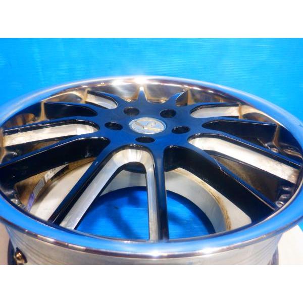 19インチ アルミホイール 中古4本set 19インチ ホイール RAYS BLACHFLEET V120 19x8.0J+53 5穴