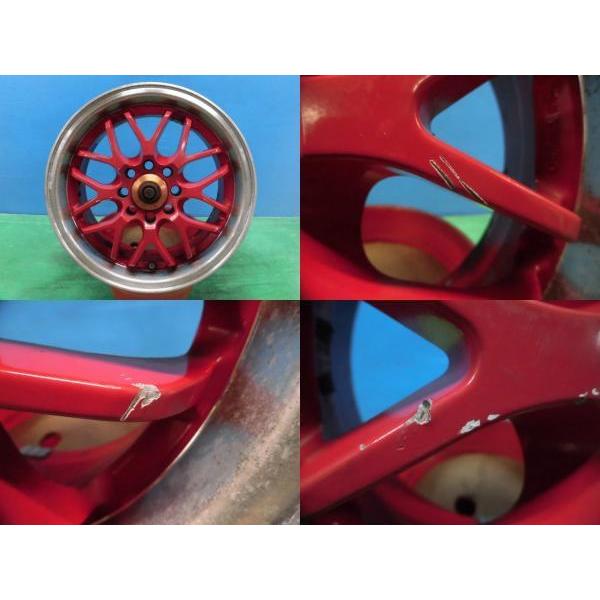 中古 社外 クリムソン レーシング スパルコ 14インチ 6j 4H100 +40 4本 