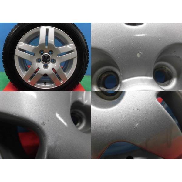 BRIDGESTONE 中古 VW ゴルフ4 純正 アルミホイール 流用 ポロ 15インチ 