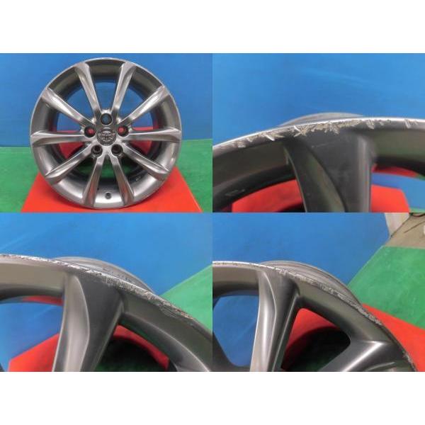 中古 トヨタ 130系 マークX 純正 アルミホイール 18インチ 8.0J +45
