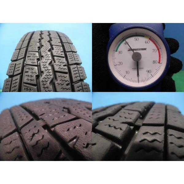 DUNLOP 中古 軽トラ 軽バン スタッドレス 145/80R12 145R12 6PR