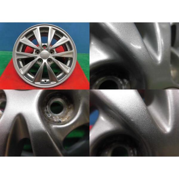 15インチアルミホイール４本 送料無料 中古 スバル インプレッサG4 純正 アルミホイール 15