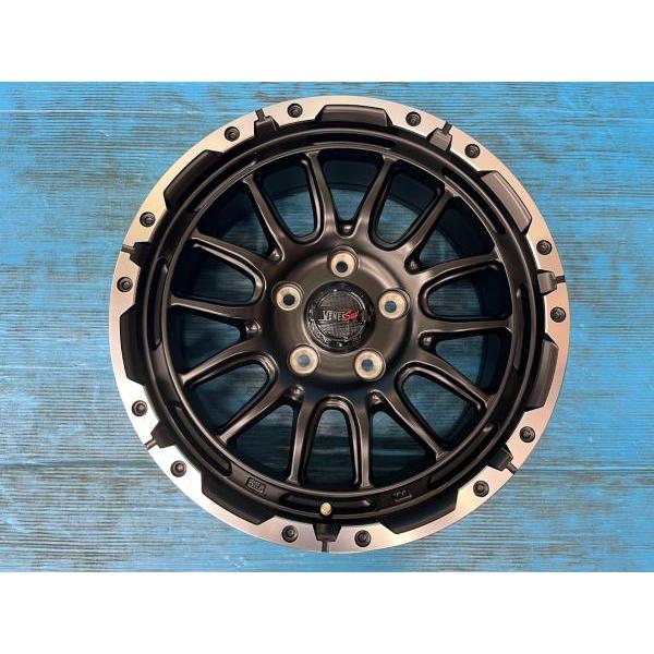 た*し様 VENES SUV M7BR１５インチアルミホイール&タイヤ4本ハイエ 15インチ ハイエース 200系 新品 アルミホイール VENES SUV M7BR