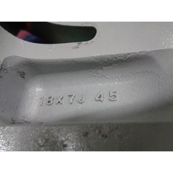 中古 マツダ MPV 純正 アルミホイール 18インチ 7.0J +45 5H114.3 4本