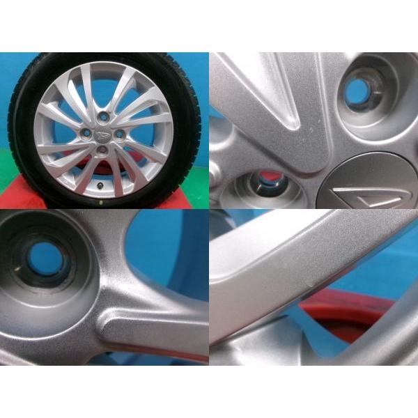 ダイハツ純正15インチ ホイール4本セット※冬タイヤは交換時期です ヨコハマタイヤ（YOKOHAMA TIRE） タフト 4本セット 冬タイヤホイール