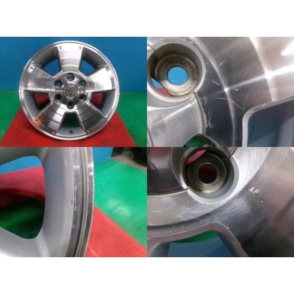中古 トヨタ ハイラックスサーフ 純正 アルミホイール 17インチ 7.5J +