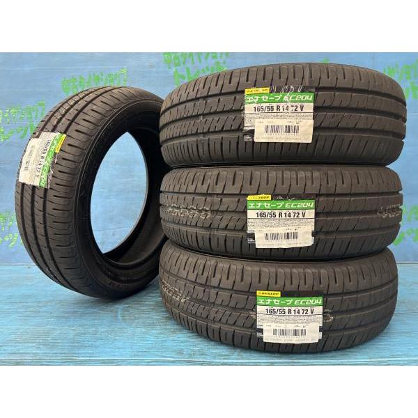 DUNLOP（ダンロップ） ルークス モコ ピノ 165/55R14 夏タイヤアルミ 4