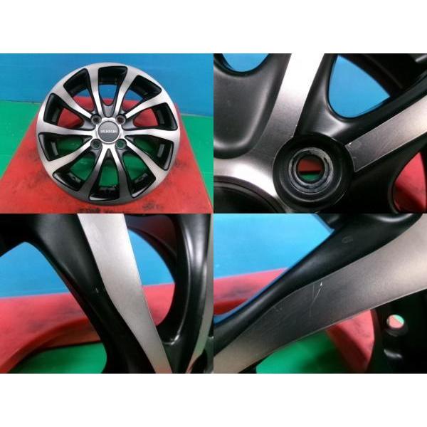 ダイハツ タフト 4本セット 夏タイヤホイール ブリヂストン バルミナ