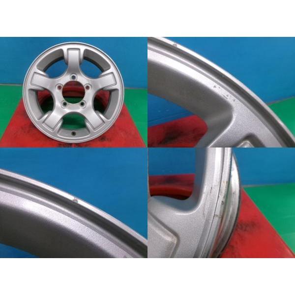 中古 スズキ ジムニー JB23 純正 アルミホイール 16インチ 5.5J +22 