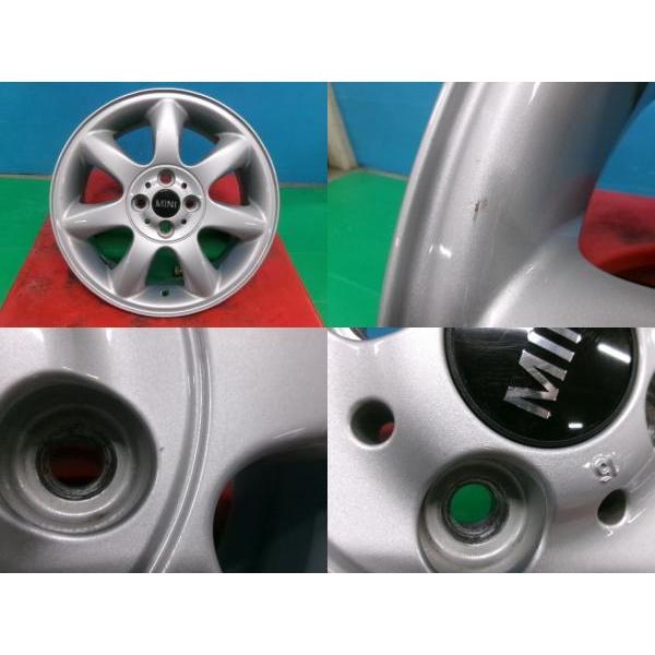 中古 4本セット ミニ MINI 純正 16インチ ホイール 6.5j +48 4H100 R50