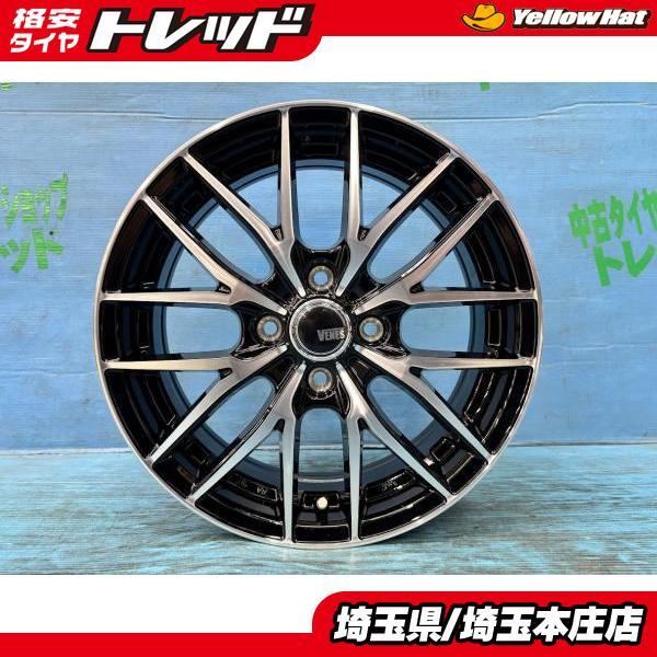 アクア キューブ フィット 新品15インチ アルミホイール 4本SET TREAD