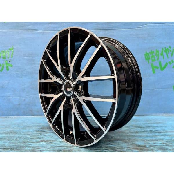アクア キューブ フィット 新品15インチ アルミホイール 4本SET TREAD