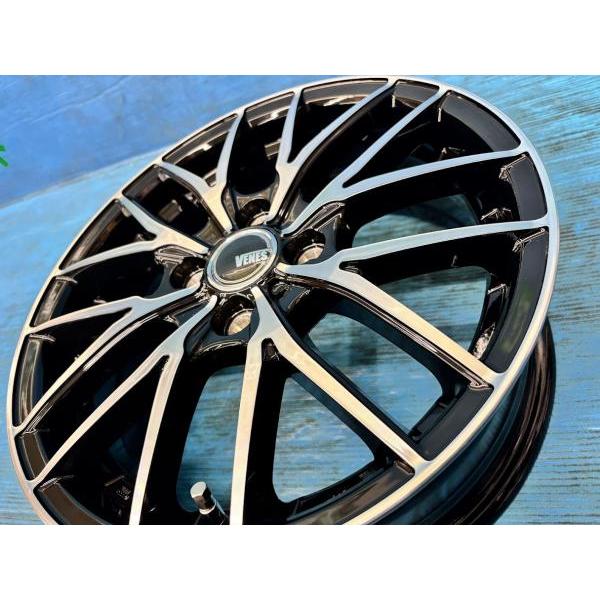 アクア キューブ フィット 新品15インチ アルミホイール 4本SET TREAD
