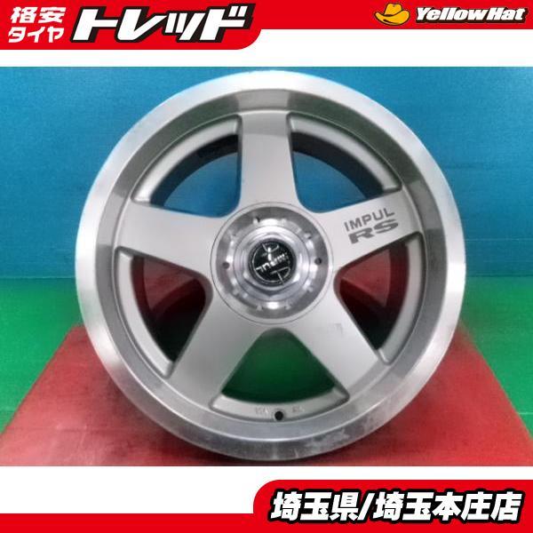 2本セット ホシノレーシング IMPUL インパル RS 16インチ ホイール 8j