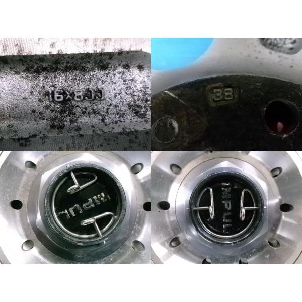 最終値下げ　当時物　街道　旧車　希少ホシノインパルホイール9J　２本 2本セット ホシノレーシング IMPUL インパル RS 16インチ ホイール 8j