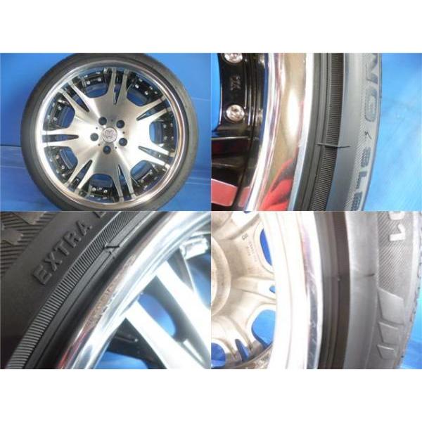 中古WORK BALMUNG BG2 8.5J+33 9.0J+30 5H114.3+タイヤ SL201