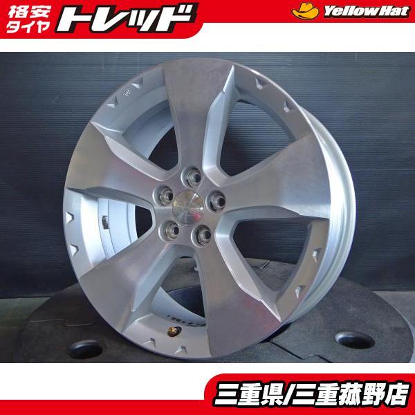 4本 スバル フォレスター SH5 純正 17インチ 7J +48 5H100 シルバー
