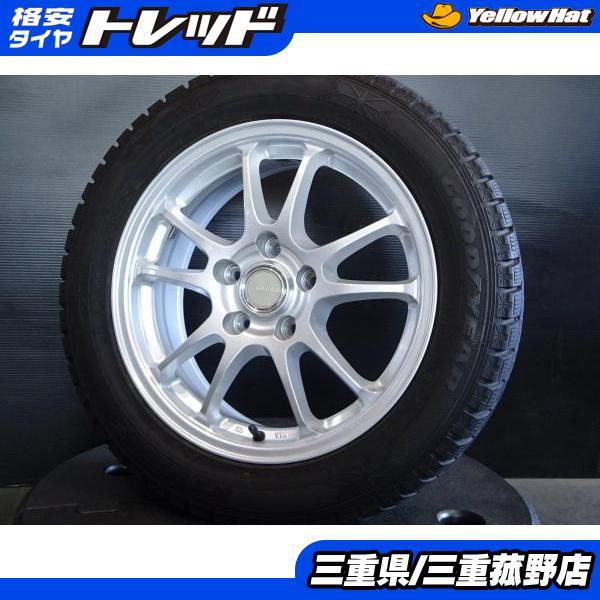 送料込　スタッドレスタイヤ　ヴォクシー　ノア　セレナ　ラフェスタ　ステップワゴン グッドイヤー（GOODYEAR） スタッドレス 4本 ノア ヴォクシー