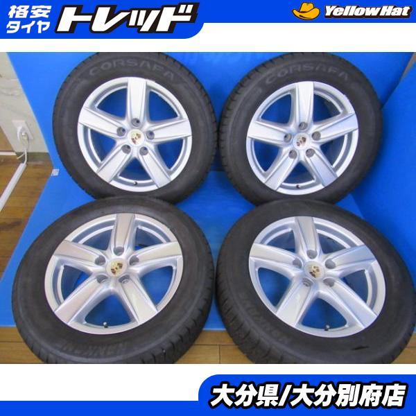 NANKANG 【美品・送料無料】ポルシェ カイエン 958 純正アルミ 18 