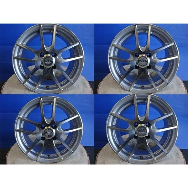 DUNLOP 送料無料 中古 ホイール 新品 サマータイヤ PIAA SUPER ROZZA 