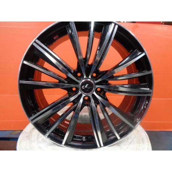 中古ホイール4本 ウェッズ レオニス FY 19インチ 8.0J +35 5H114