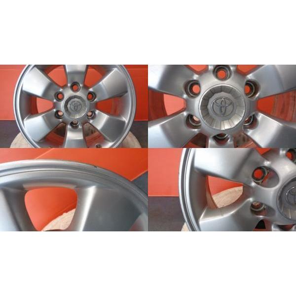 サーフ　16インチ トヨタ純正ホイール 4本セット 中古 ホイール 4本 トヨタ純正 16インチ 7.0J +30 6H139.7