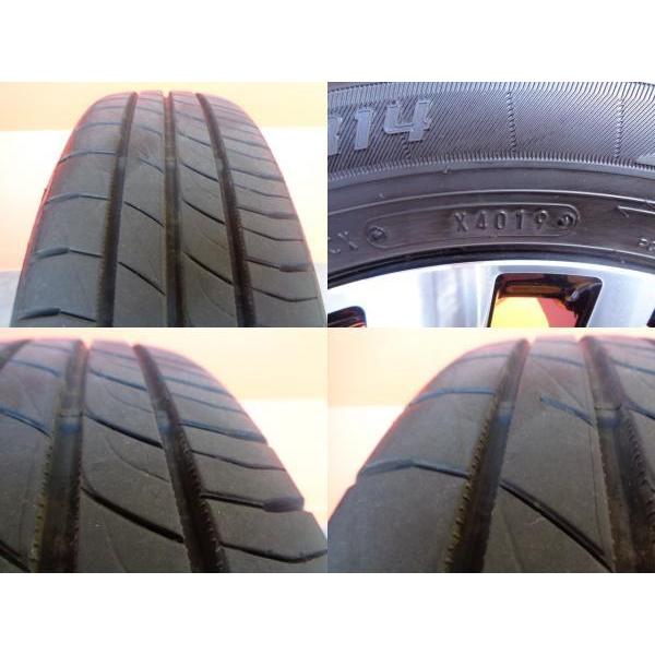 送料無料 165/65R14 ダンロップ LE MANS5 + トヨタ タンク純正 