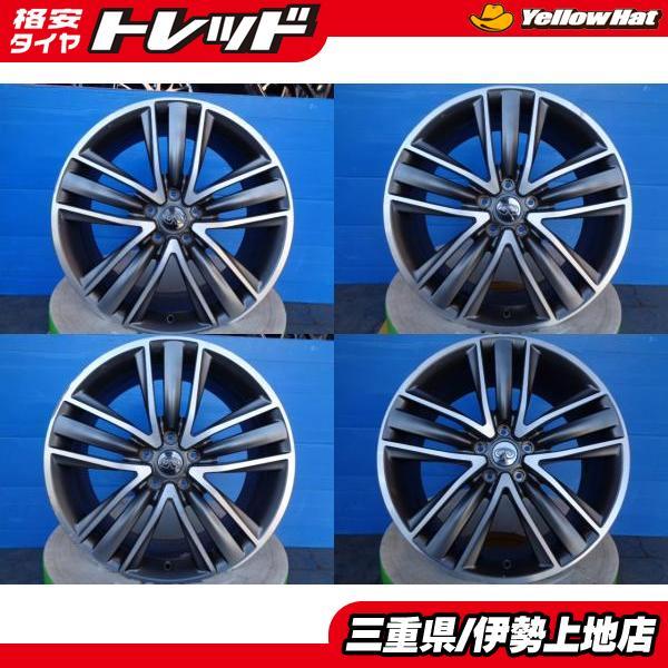 送料無料 中古 ホイール 4本 日産 V37 スカイライン純正 19インチ 8.5
