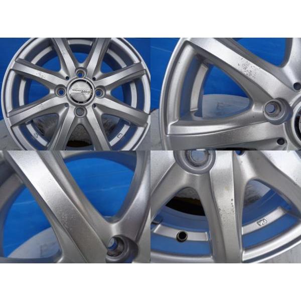 DUNLOP 送料無料 155/65R14 WM02 MACBES MB8 14インチ 4.5J +45