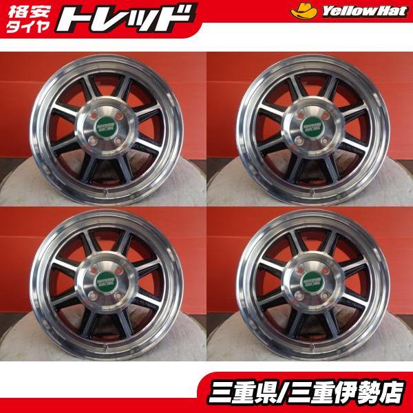 ハヤシレーシング HAYASHI STREET STF 14インチ 6.0J +38 4H100 中古