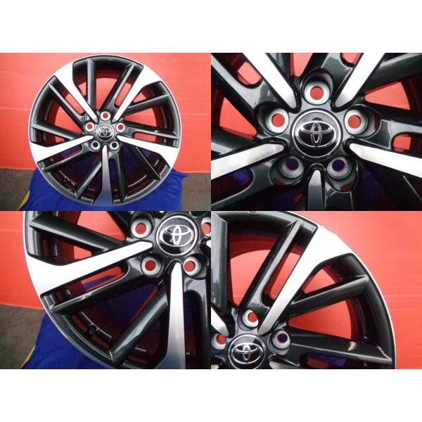 美品 送料込 カローラクロスZ ZVG13純正18インチホイール4本