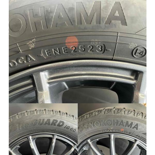 送料込新品4本★ヨコハマスタッドレス★185/60R15★フィット★スイフト ヨコハマタイヤ（YOKOHAMA TIRE） 2023年製 スタッドレス 4本 1555+42