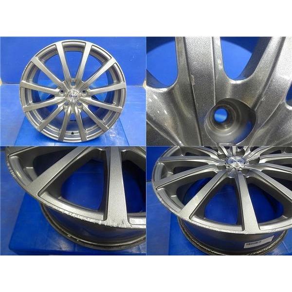 E52 エルグランド 中古 ZACK JP112 18インチ 7.5J +53 新品 NEXEN 225