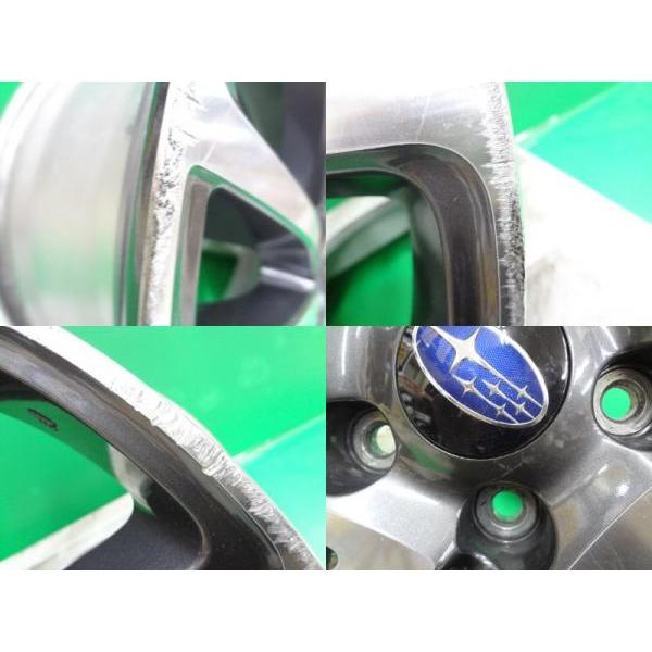 レヴォーグ 中古 訳あり 純正ホイール 新品スタッドレスセット グッドイヤー NAVI7 2021年製 225/45R18 4本 組込 キズ多数 処分｜tire-shop-tread｜04