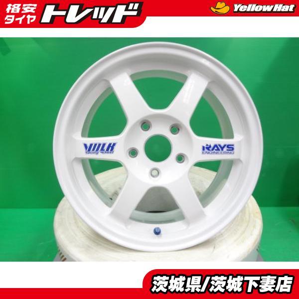 レア 当時物 中古アルミホイール レイズ ボルクレーシング TE37 16