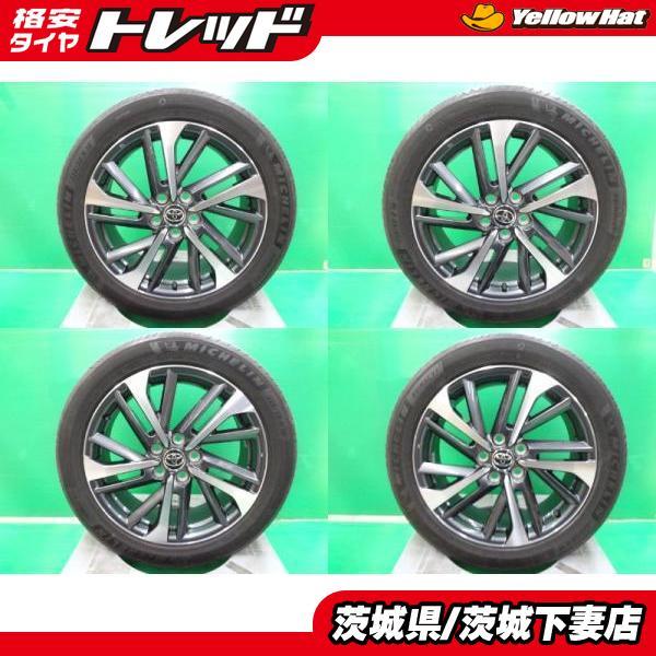 カローラクロス 中古ホイール18インチ 1本② ミシュラン（MICHELIN） 中古 カローラクロス純正 アルミホイール 18