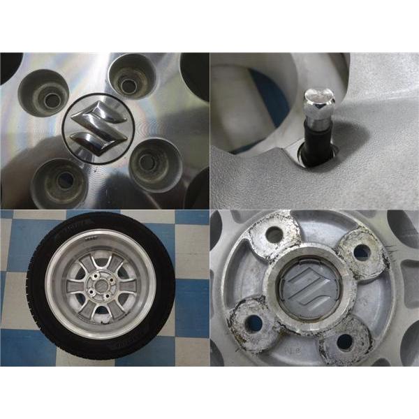スタッドレスタイヤ/ホイール 4本セット 14インチ 4.5J PCD100 4穴 OFF